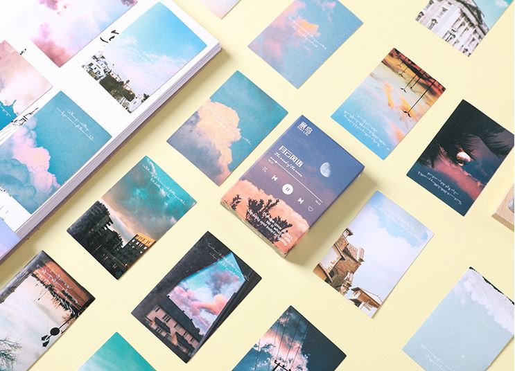 Bộ 30 Sticker Mây Trời Chill E127