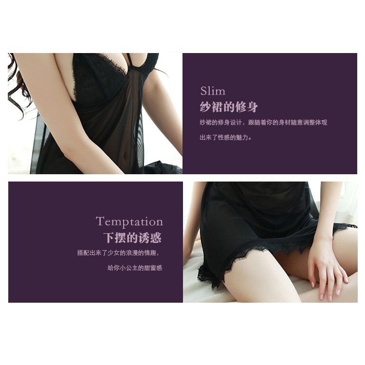 Nightgown 2 wire v sexy sensual MS1478