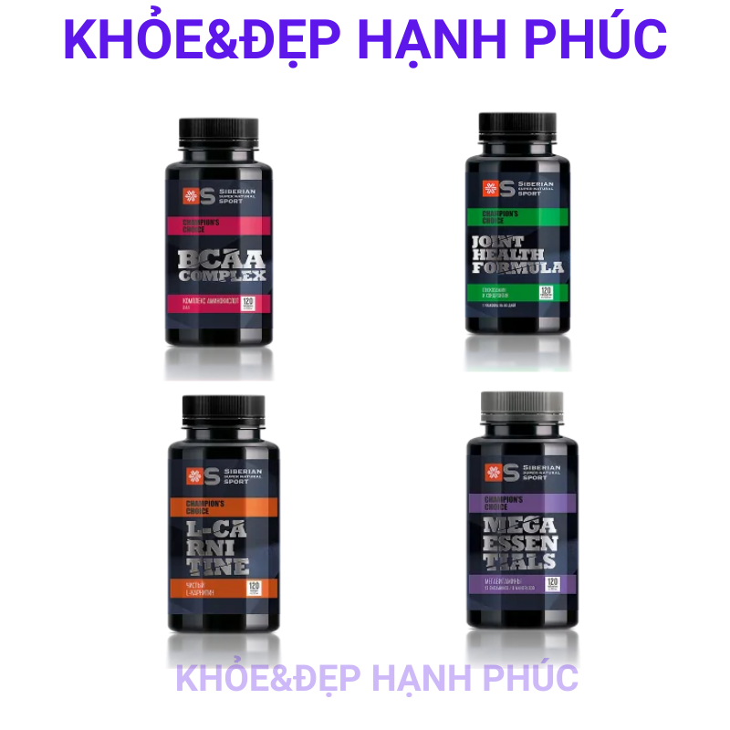 Super Natural Sport Mega Essentials – 120 viên/lọ