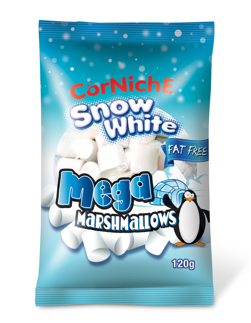 Kẹo xốp marshmallows tuyết trắng 120g