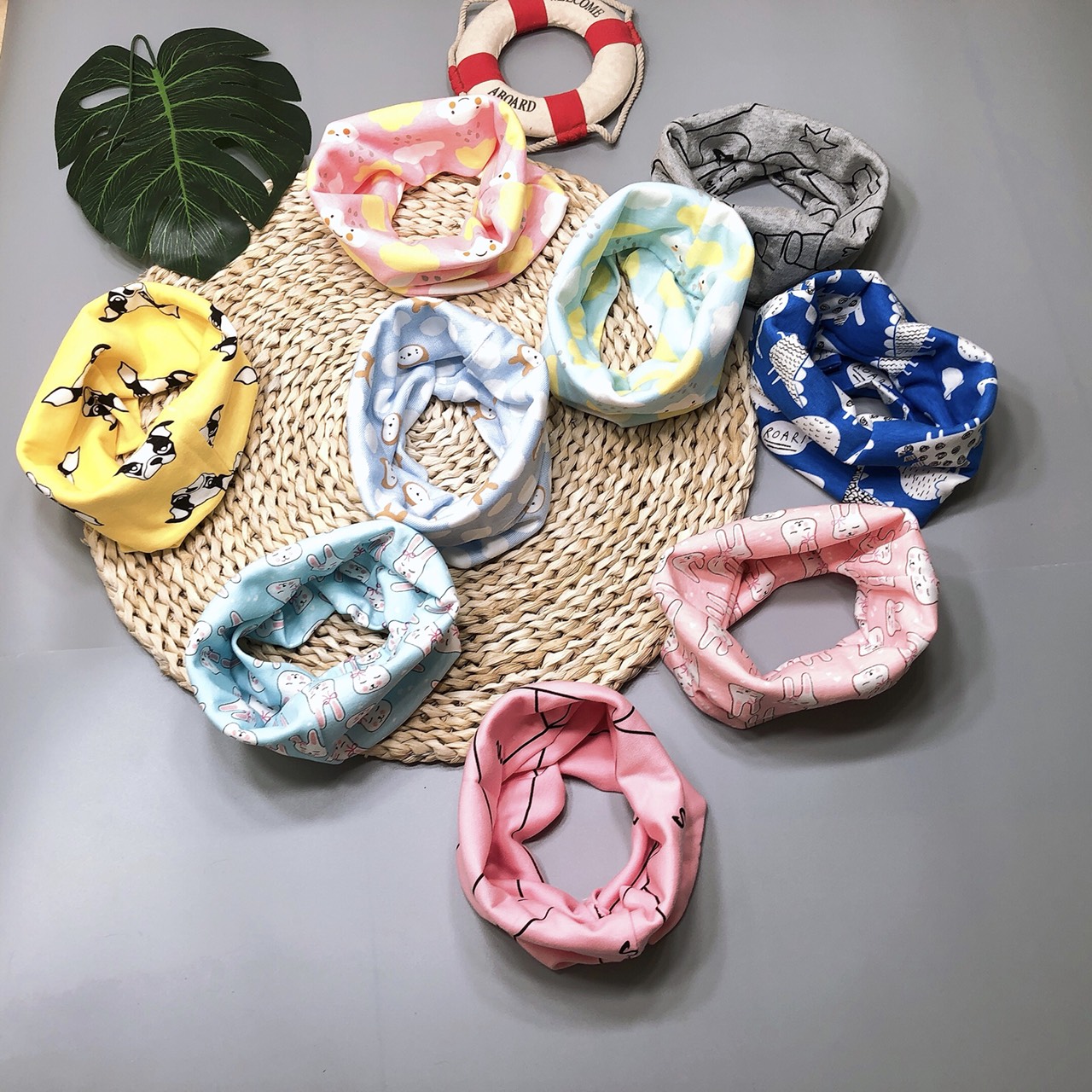 Khăn ống cotton cho bé