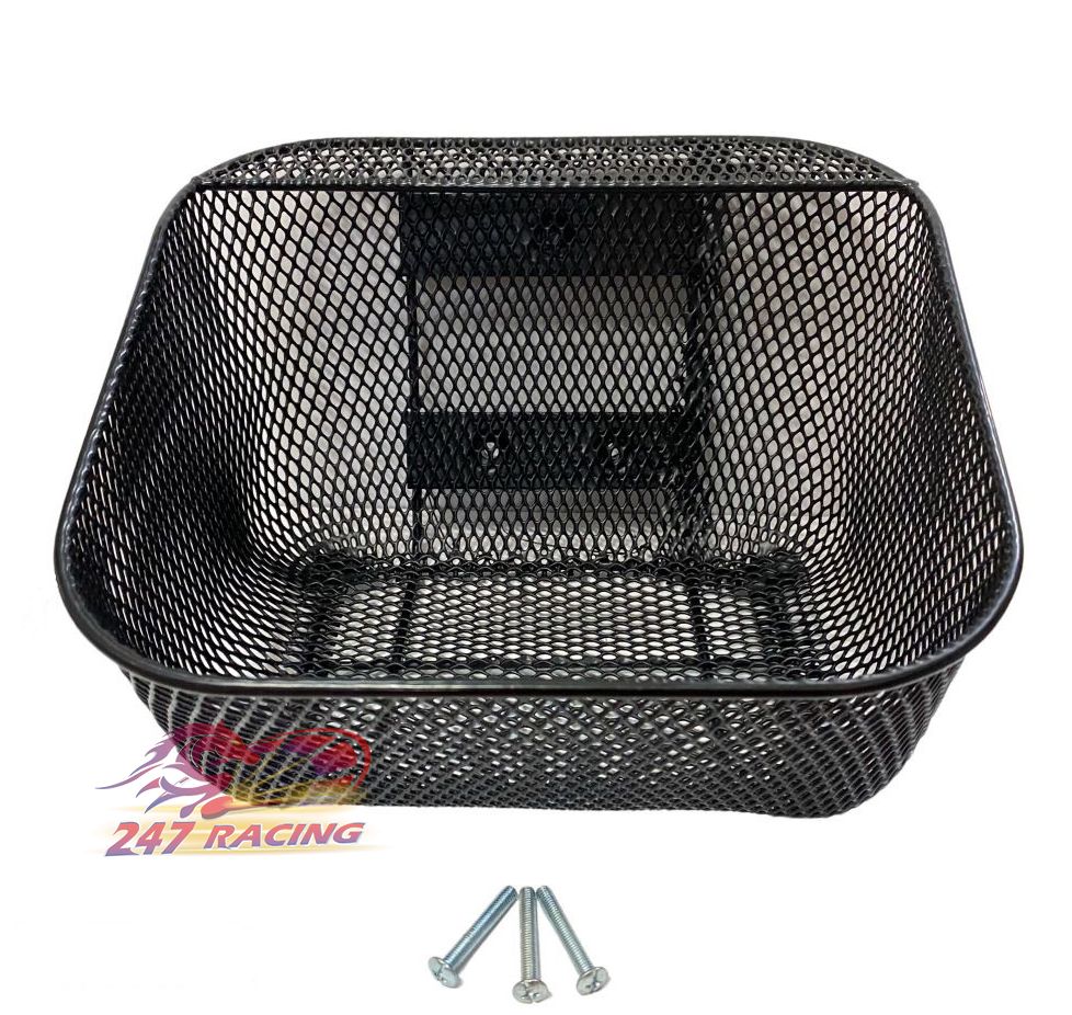 Rổ lưới gắn xe máy Wave NHỎ dưới hàng rẻ đẹp bền tặng kèm ốc gắn rổ