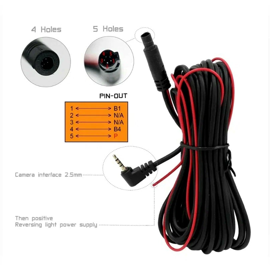 Camera ghi hình phía sau thay cho mắt camera hành trình mẫu củ