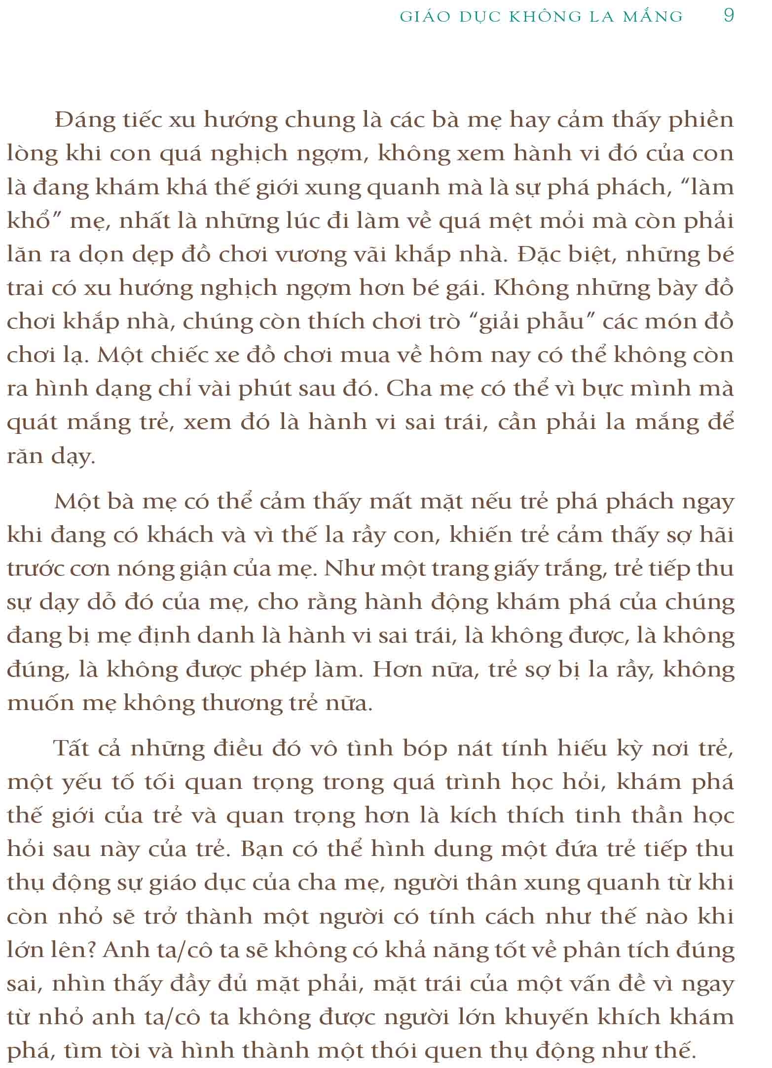 Sách Fahasa - Giáo Dục Không La Mắng