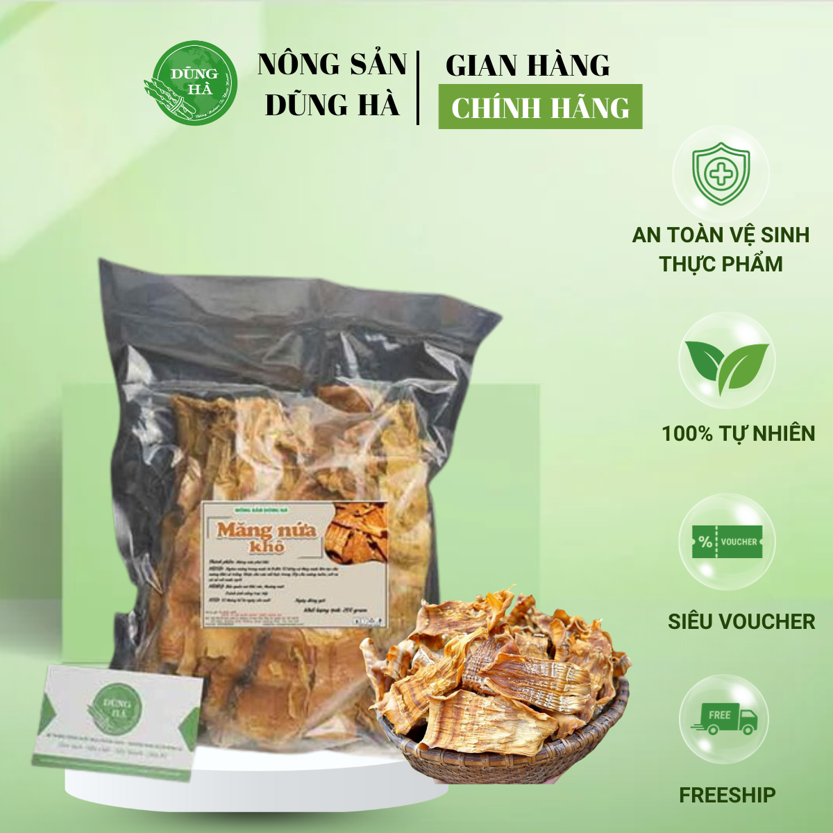 Măng nứa khô - ngon - loại i