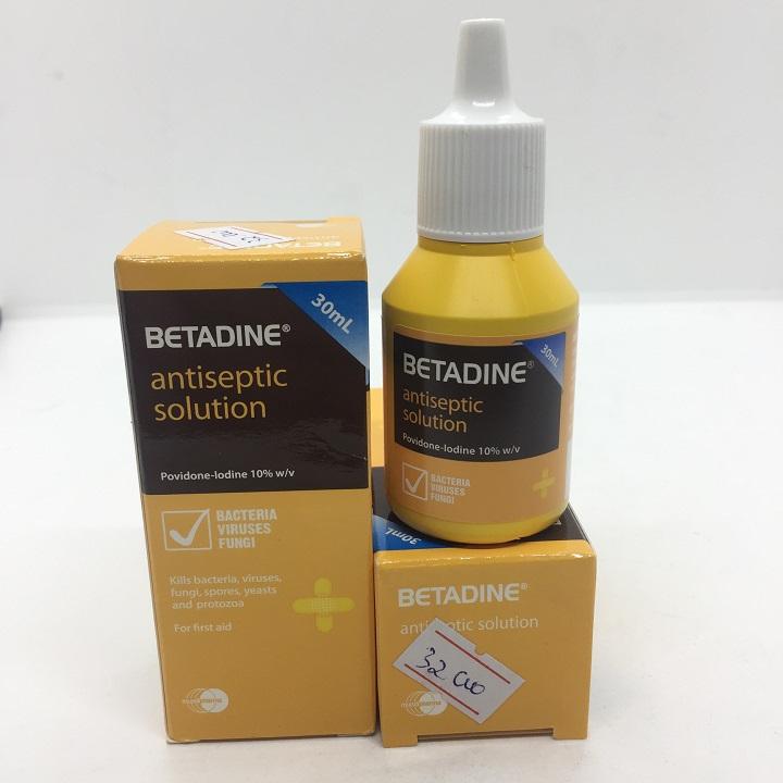 Betadine dung dịch sát khuẩn chai 30ml