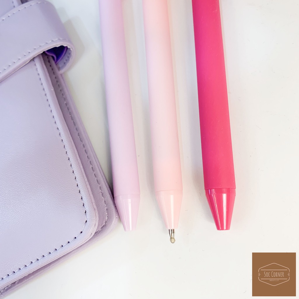 Bút Gel đen Macaron dễ thương 0.5mm