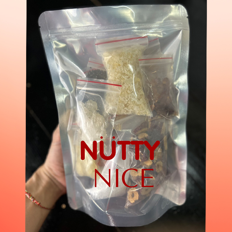 (Tặng sâm lục vị) Combo 3 Set chè dưỡng nhan mỗi set 500g Nutty Nice