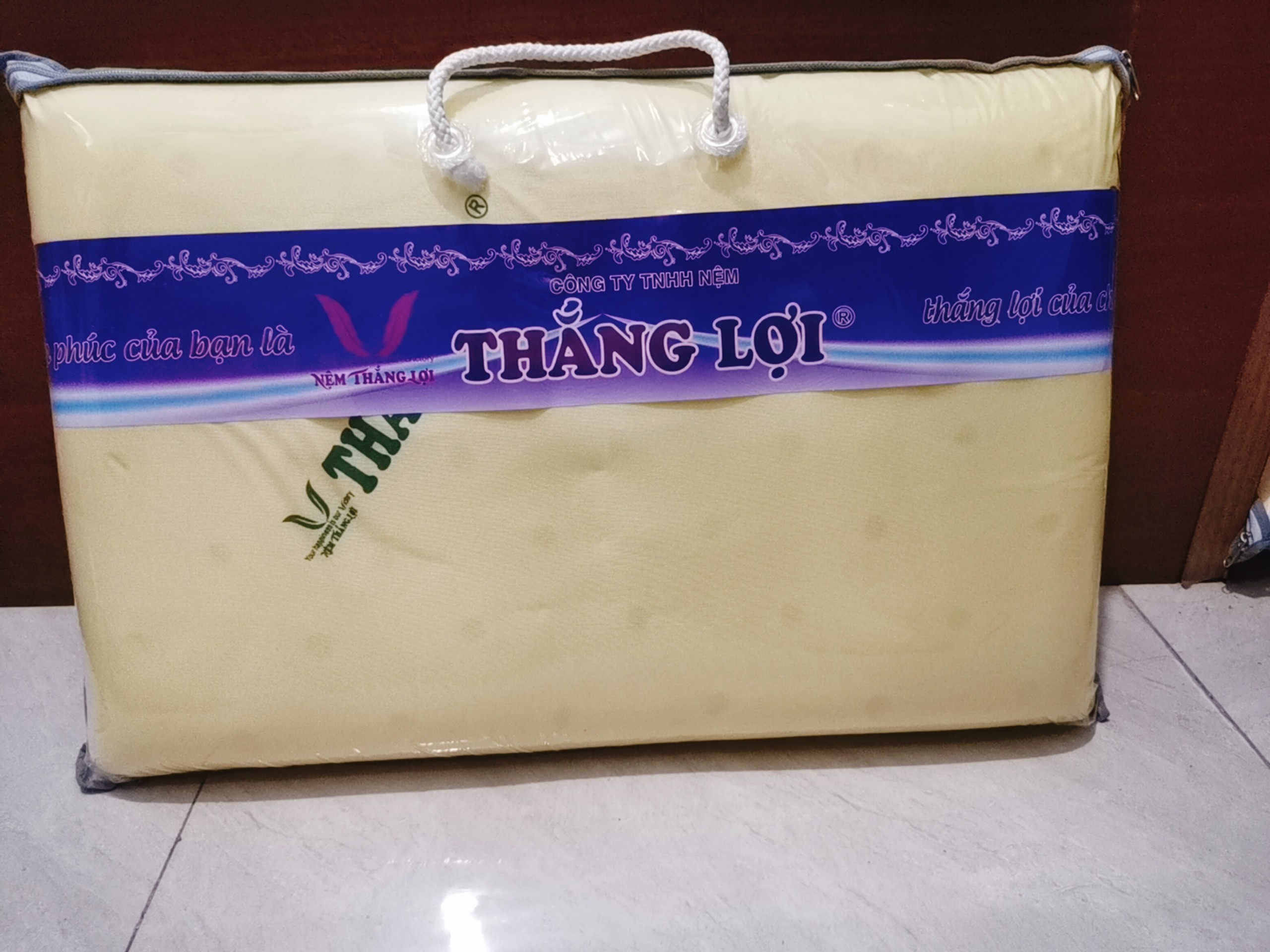 [HCM]GỐI CAO SU NON THẮNG LỢI CAO CẤP (Kích thước 50cm x 70cm)