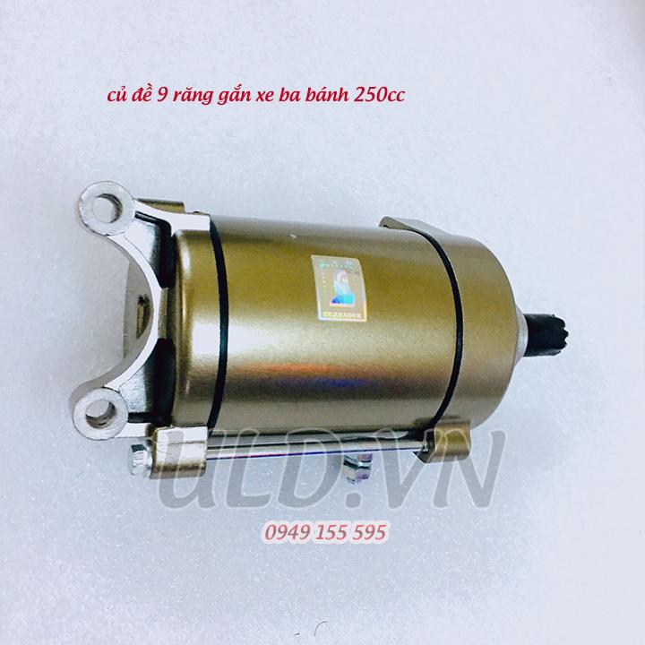 [HCM]củ đề 9 răng lớn gắn xe ba bánh 250cc