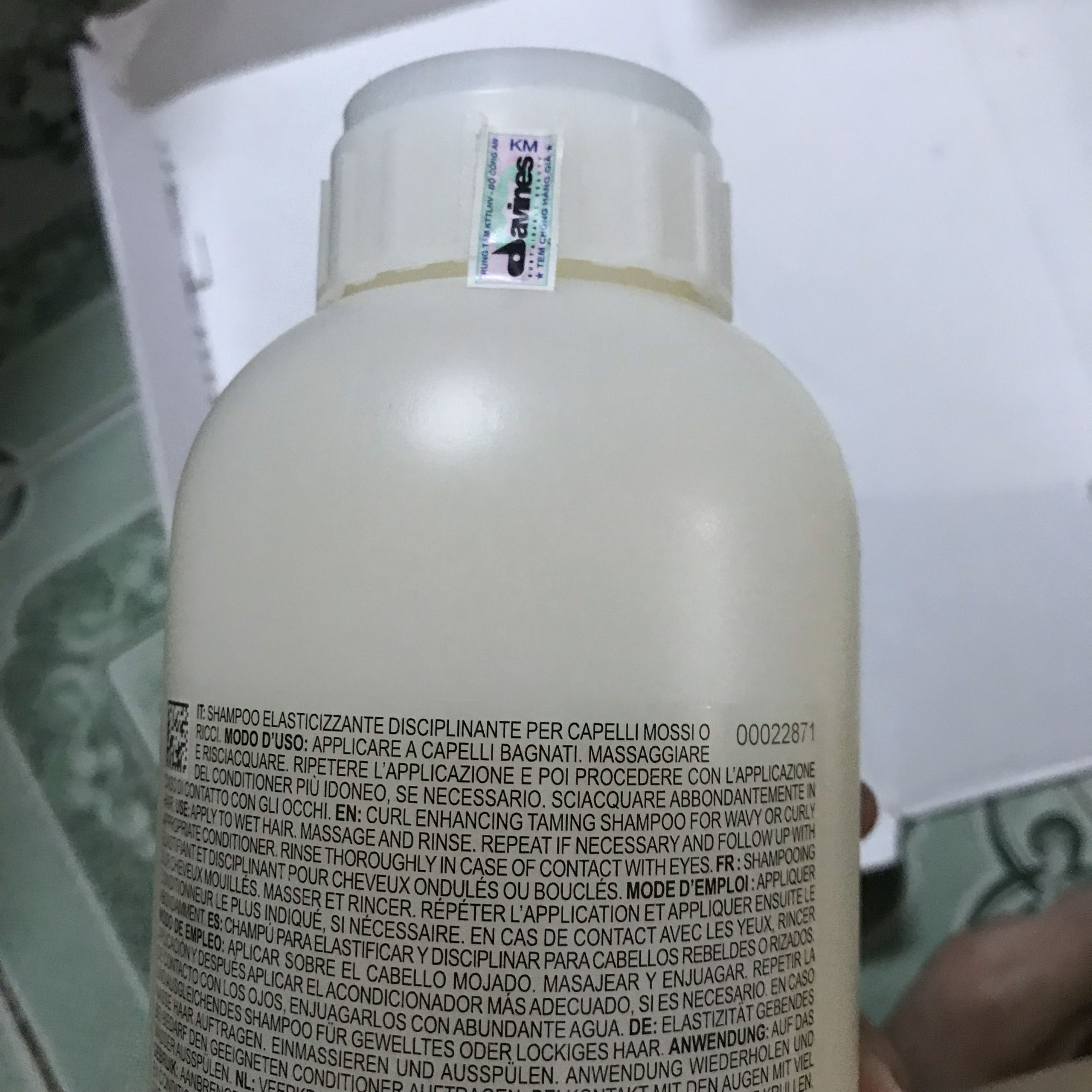 [davines]Dầu gội xả cho tóc uốn Davines Love Curl 1000mlx2