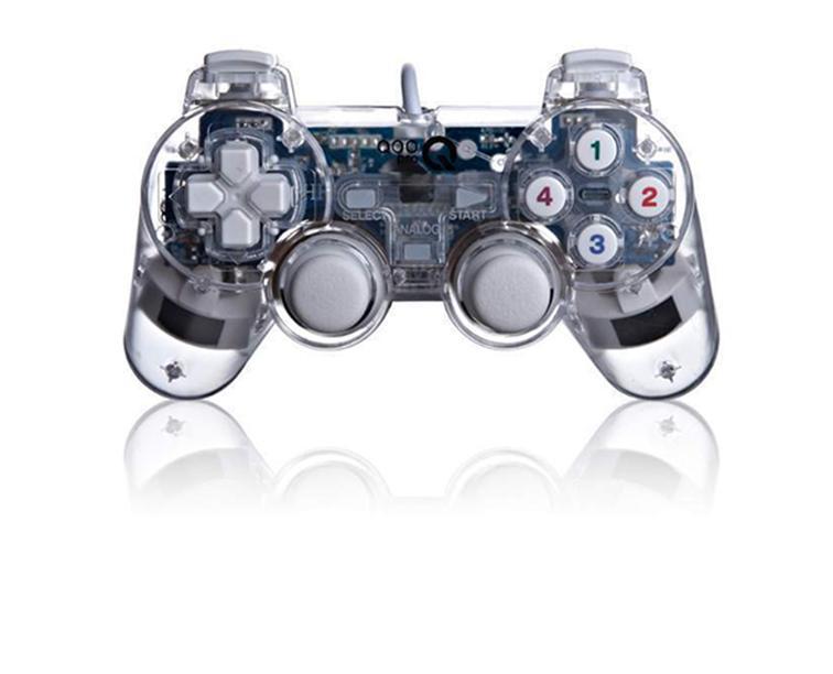 Tay cầm chơi game đơn EW-702 (Trắng)