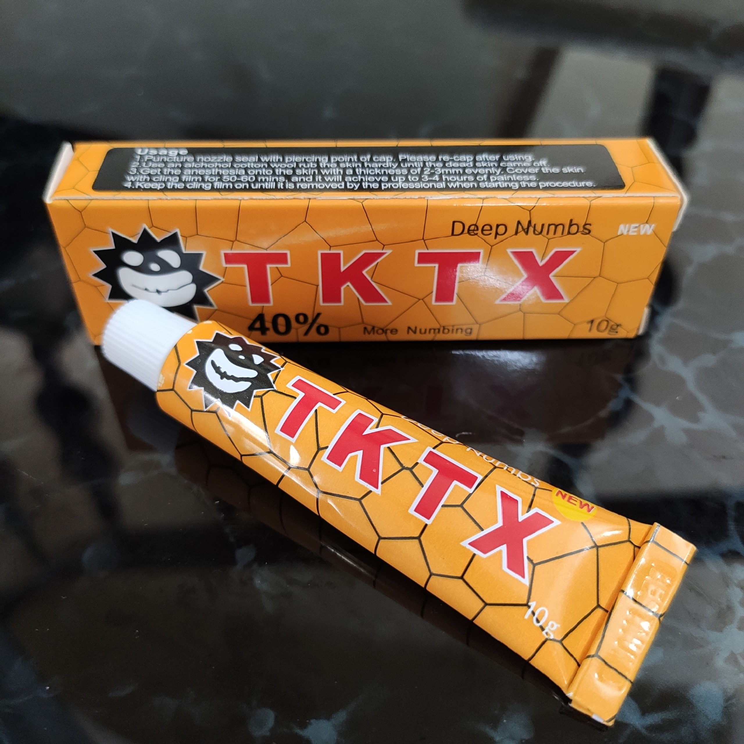 Ủ tê TKTX 40% siêu mạnh ủ môi , mày , phun xăm Tattoo
