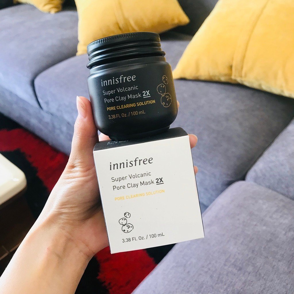 Mặt Nạ Đất Sét Innis Super Volcanic Pore Clay Mask 2X (100ml)