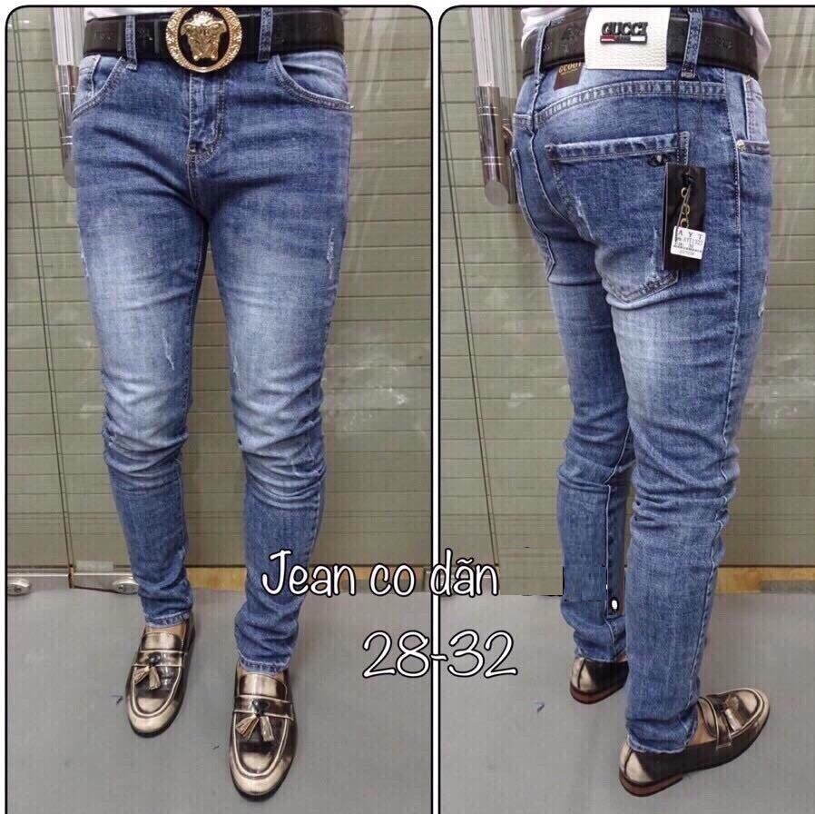 Quần jean nam hàn quốc đơn giản QJ105