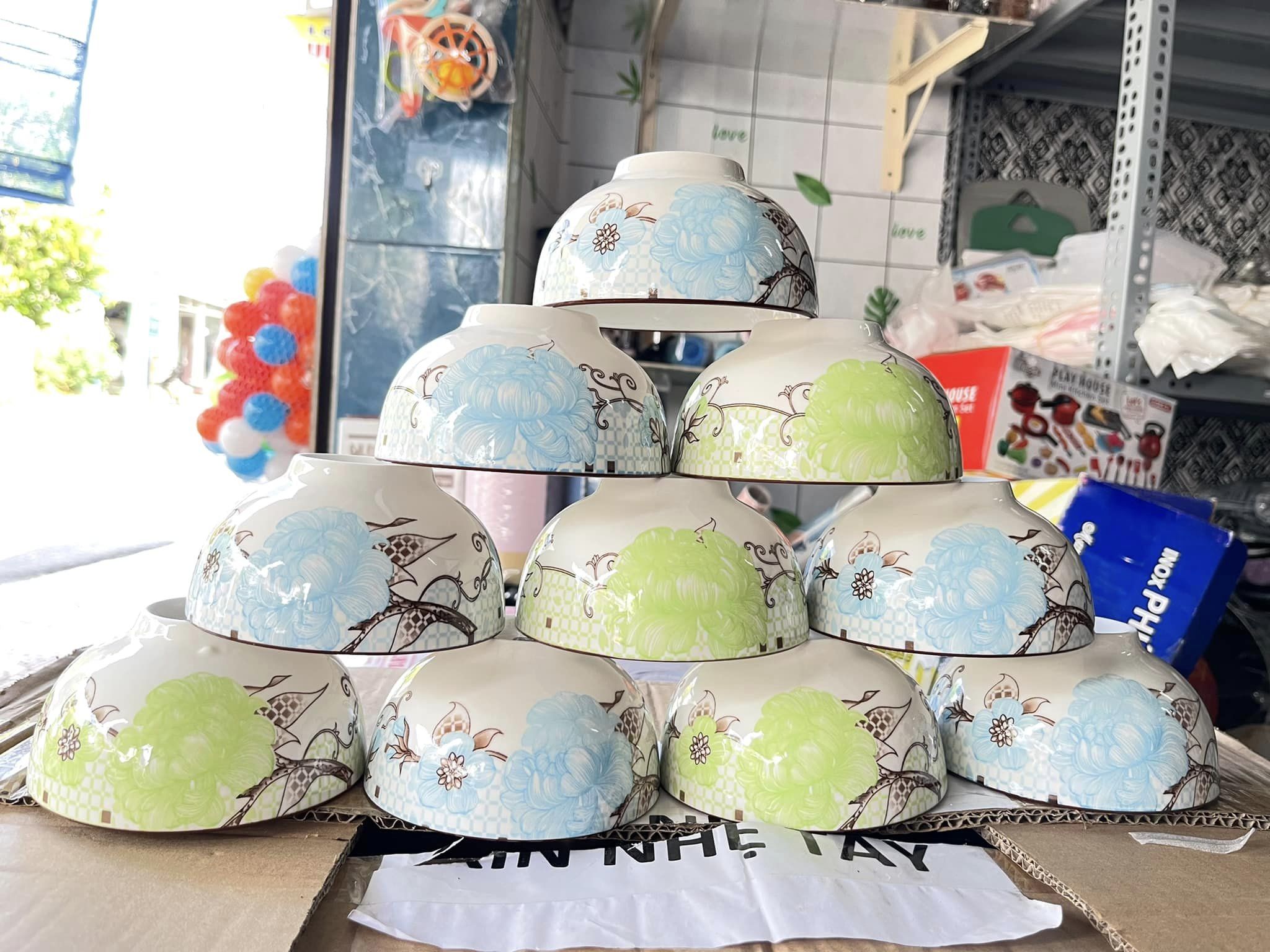 Bộ 10 Bát ăn cơm phong cách hàn quốc cao cấp