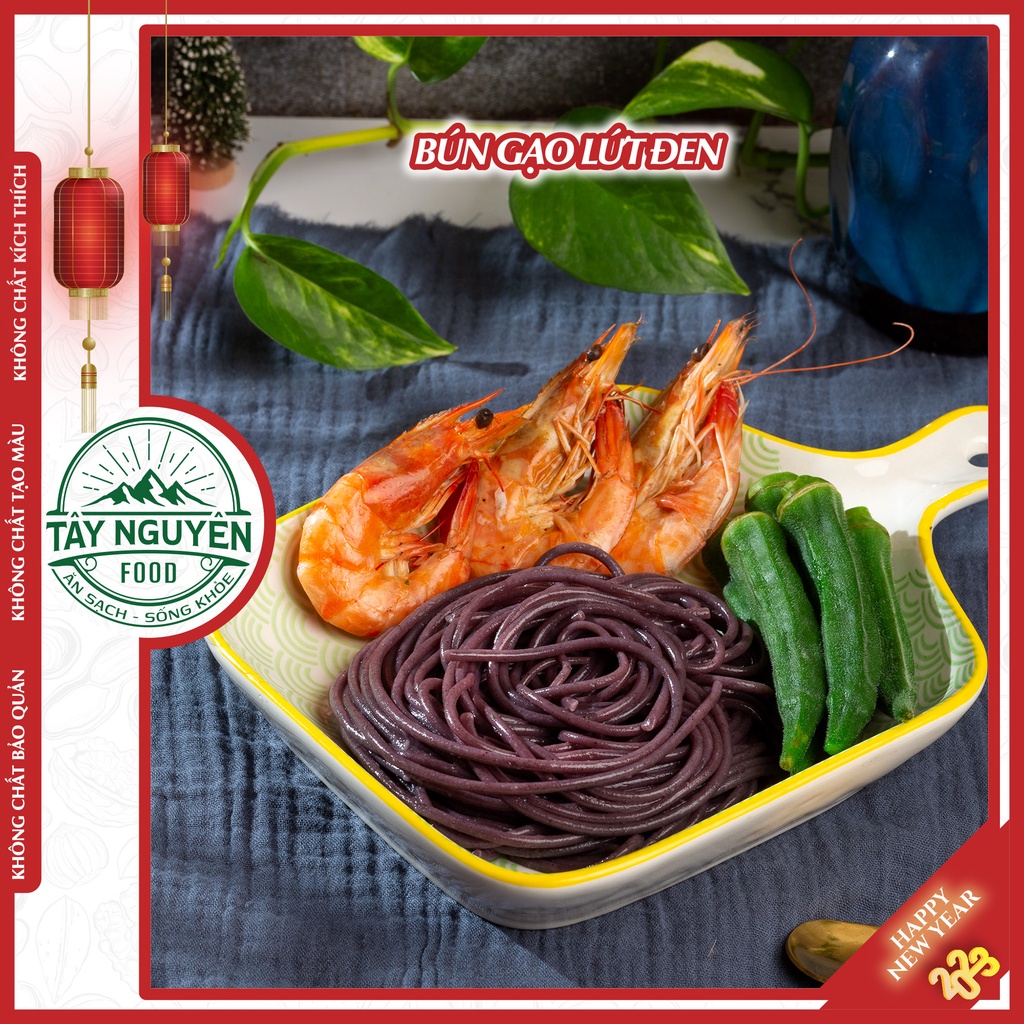Bún gạo lứt đen nguyên chất 0.5kg