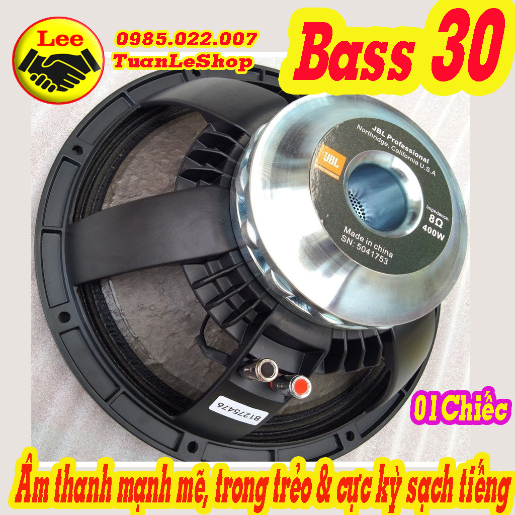 LOA BASS 30 NEO BI JB L TRẮNG COIL 75MM (1275476) - LOA 3 TẤC - GIÁ01 LOA