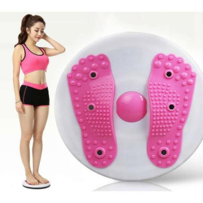 Bàn xoay eo giảm mỡ bụng tại nhà