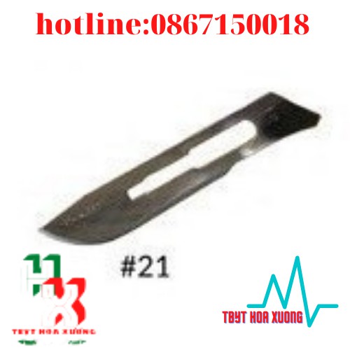 Lưỡi dao mổ kiato số 21 dùng cho cán dao số 4