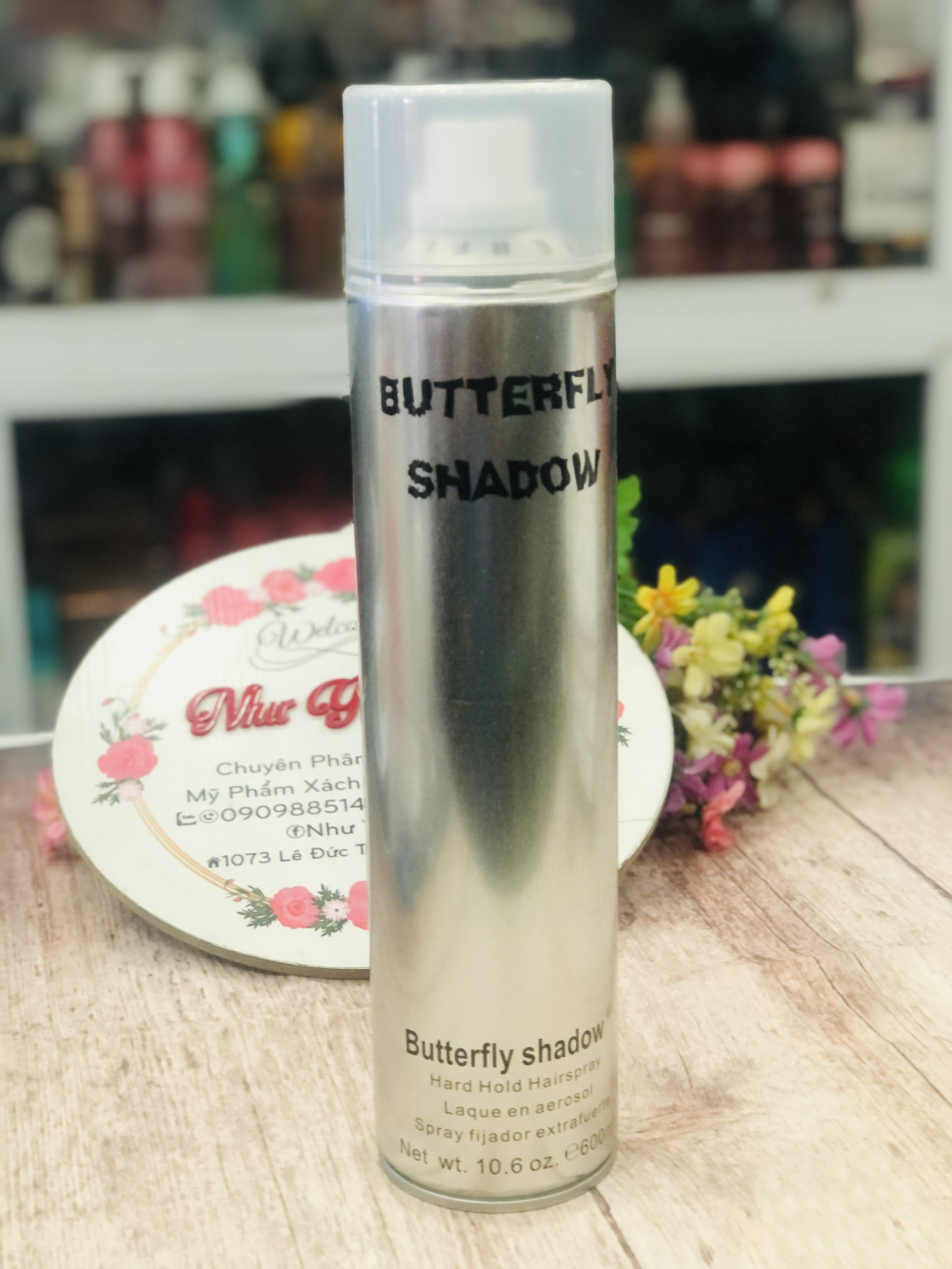 Gôm - Keo Xịt Tóc Butterfly Shadow 600ml/ 150ml