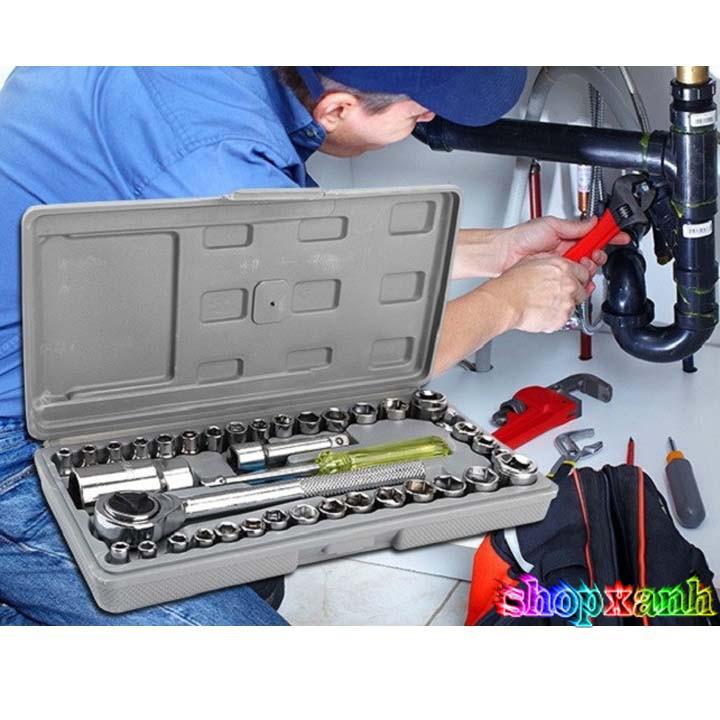 BỘ SỬA CHƯA ĐA NĂNG 40 MÓN
