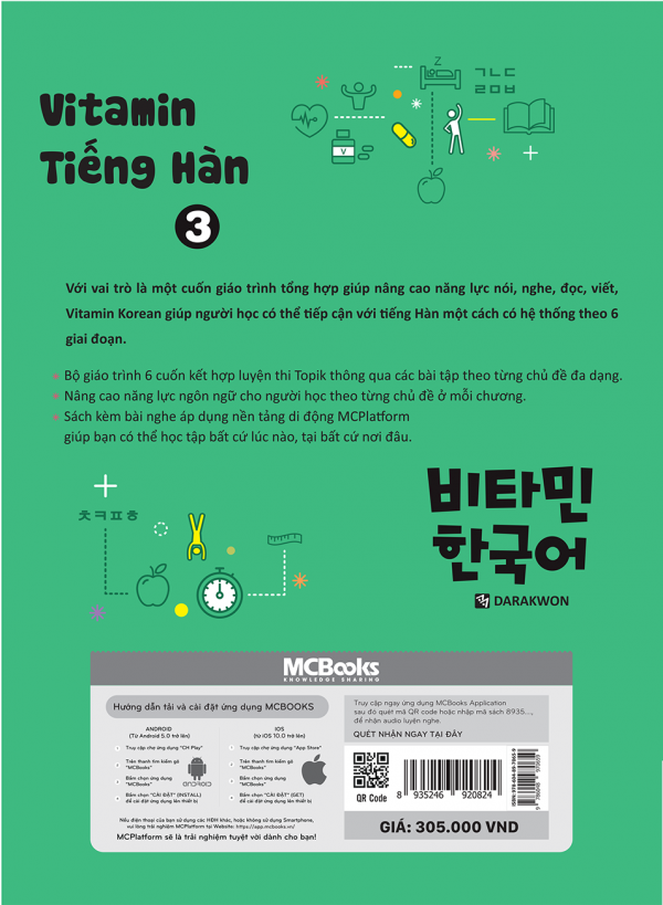 Fahasa - Vitamin Tiếng Hàn - Tập 3