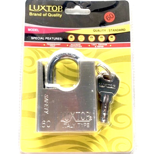 Ổ khoá ngậm chìa LUXTOP 6 phân chống cắt