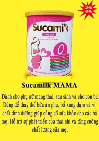 Sữa bầu Sucamilk mama cao cấp