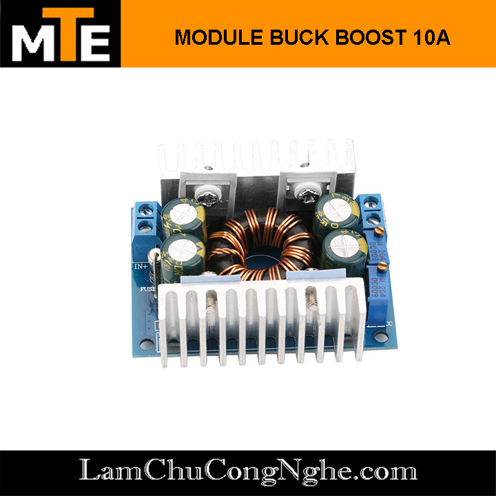 Module buck boost DC-DC 10A vào 5-30V ra 1.25-30V