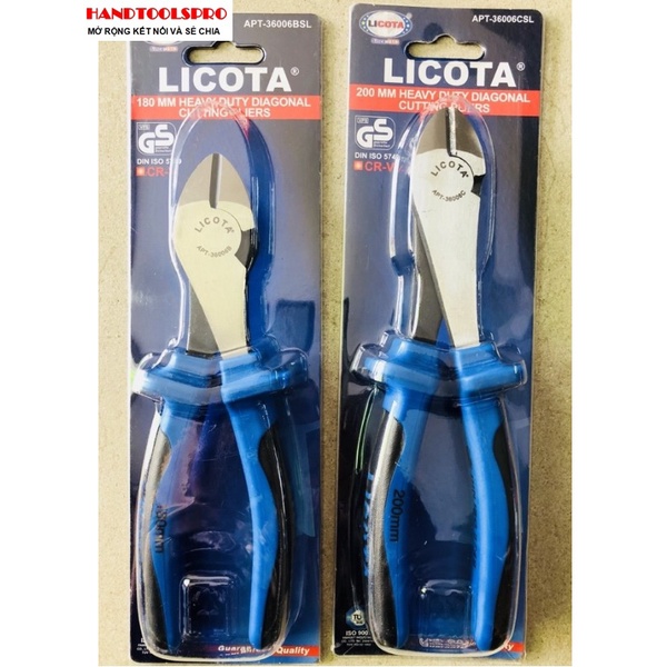 Kìm cắt cao cấp 8 inch licota - apt-36006csl