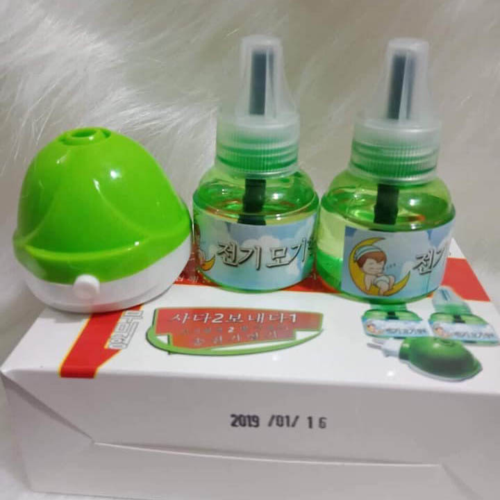 Máy đuổi muỗi hàn quốc kèm tinh dầu