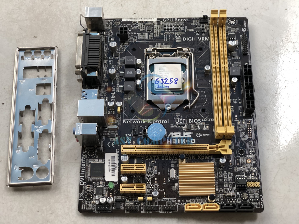 [HCM]Combo mainboard H81 cpu G3250