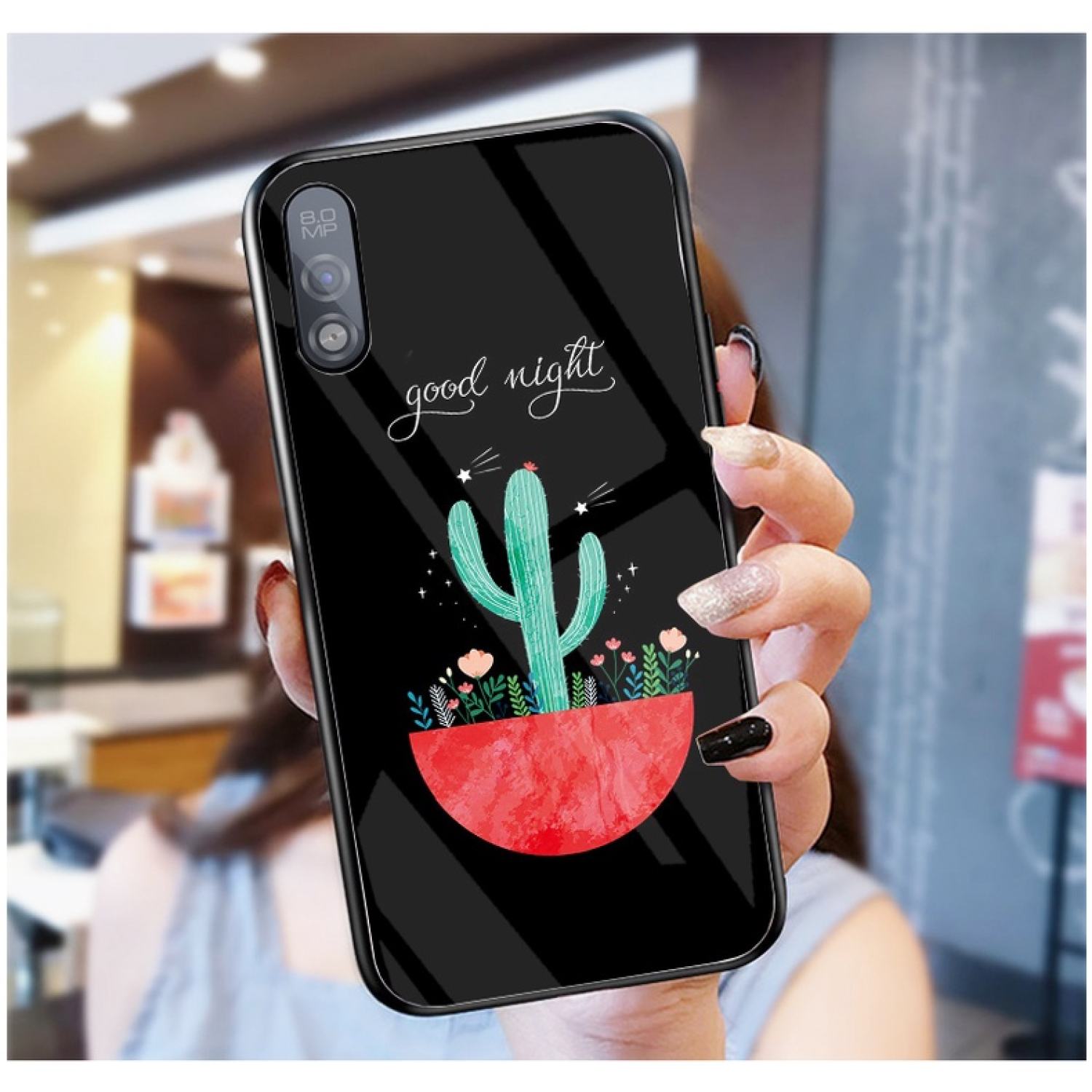 Ốp Lưng VSMART BEE 3 Ốp kính bóng cao cấp mới ƞhất