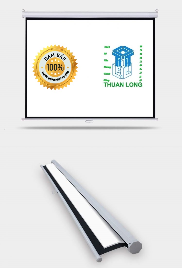 Màn chiếu treo tường 100inch 1m8 x 1m8 cho máy chiếu
