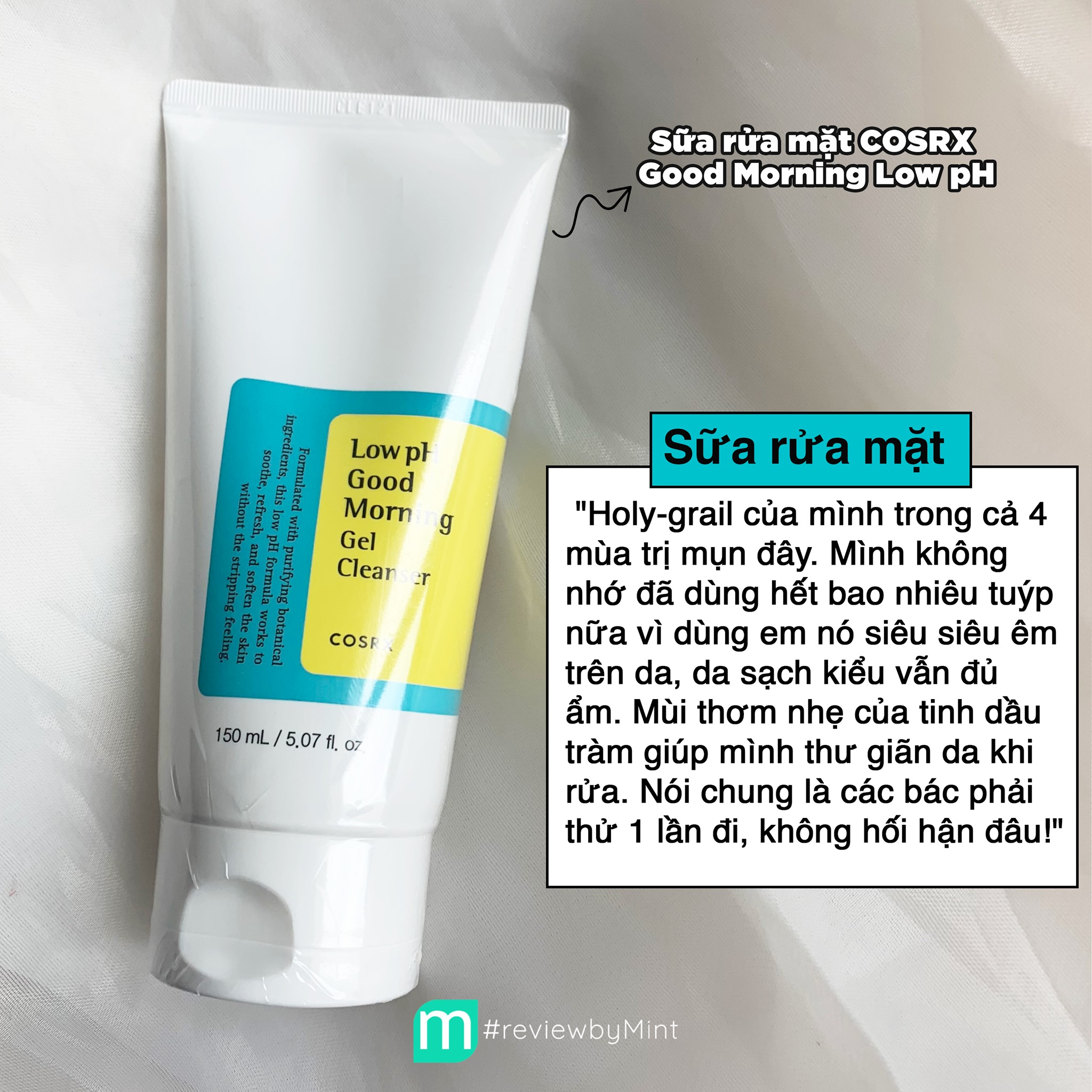 Sữa Rửa Mặt Cosrx Good Morning Low pH Gel 150ml