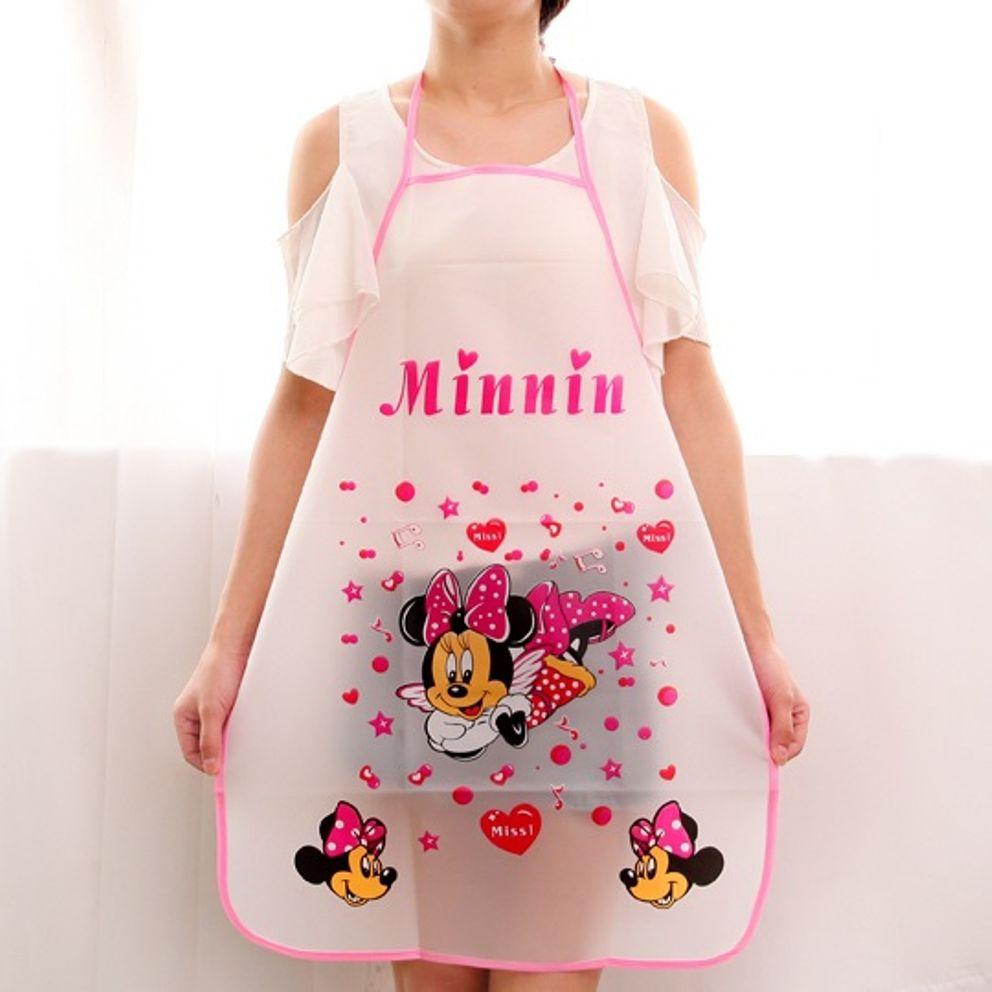 Combo 2 Tạp dề loại mỏng hình thú kute kích thước 50x70cm