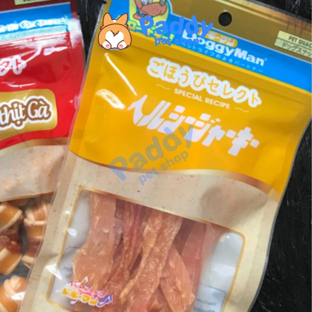 Bánh Thưởng Cho Chó Thịt Gà Sấy DoggyMan