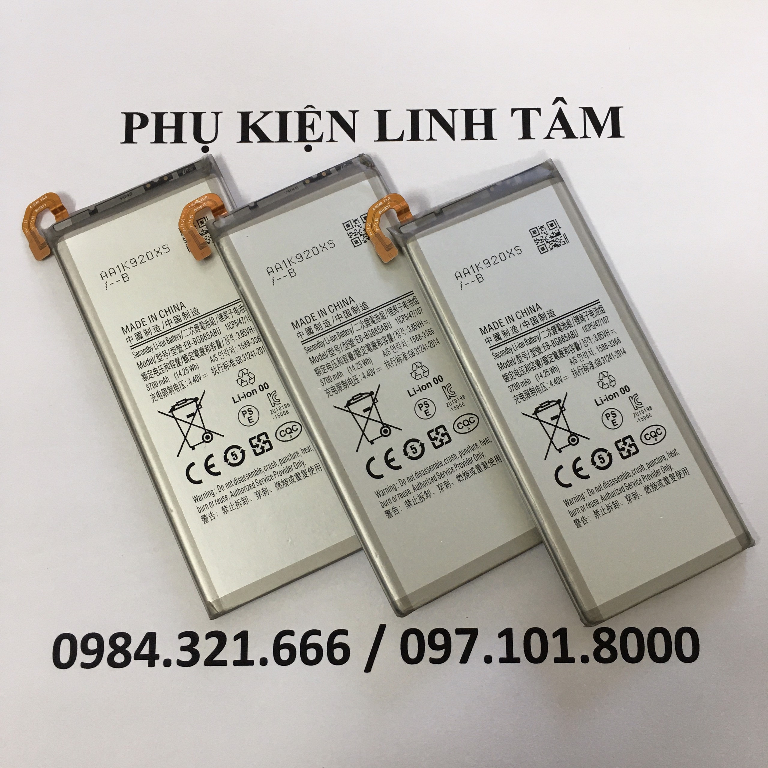 Pin samsung a8 star / a9 star g885 / eb-bg885abu