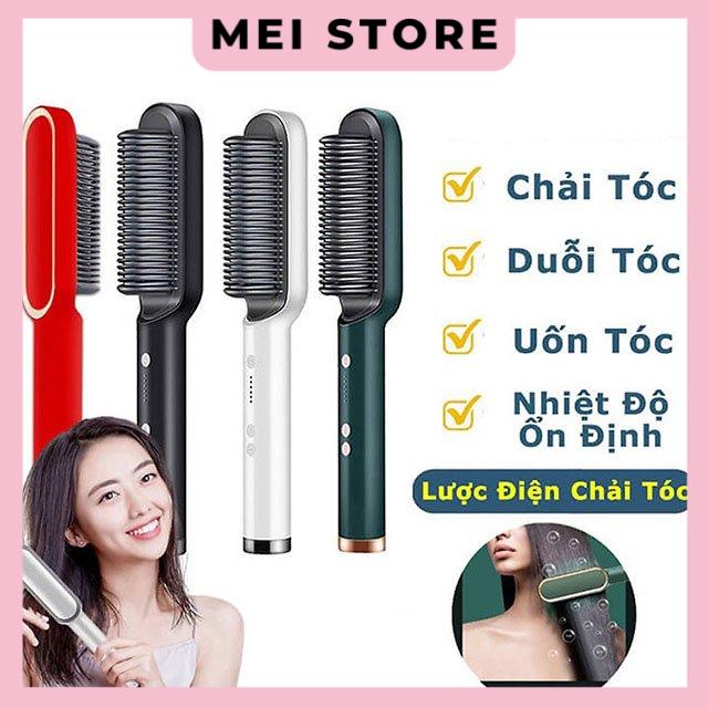 [GIẢM 5% ĐƠN 129K]Lược Điện Chải Tóc Tạo Kiểu - Uốn Duỗi Ép Tóc Đa Năng