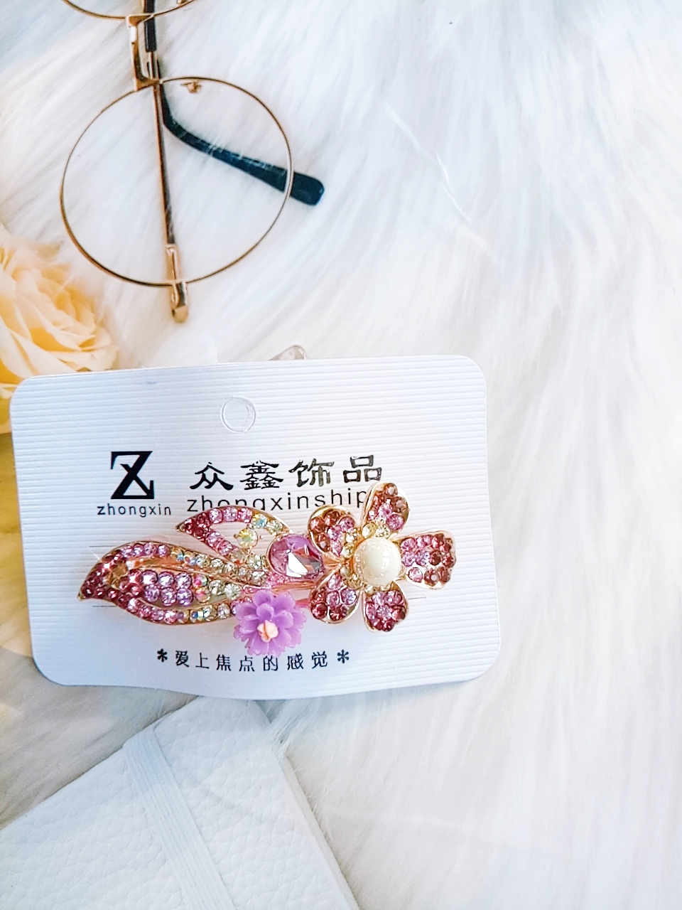 [HCM]Kẹp tóc đính đá lấp lánh(kẹp nửa tóc)