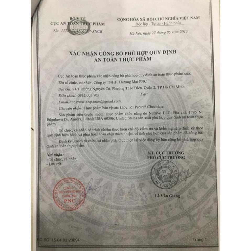 Sữa tăng cơ - RULE 1 PROTEIN 10Lbs - Whey Protein