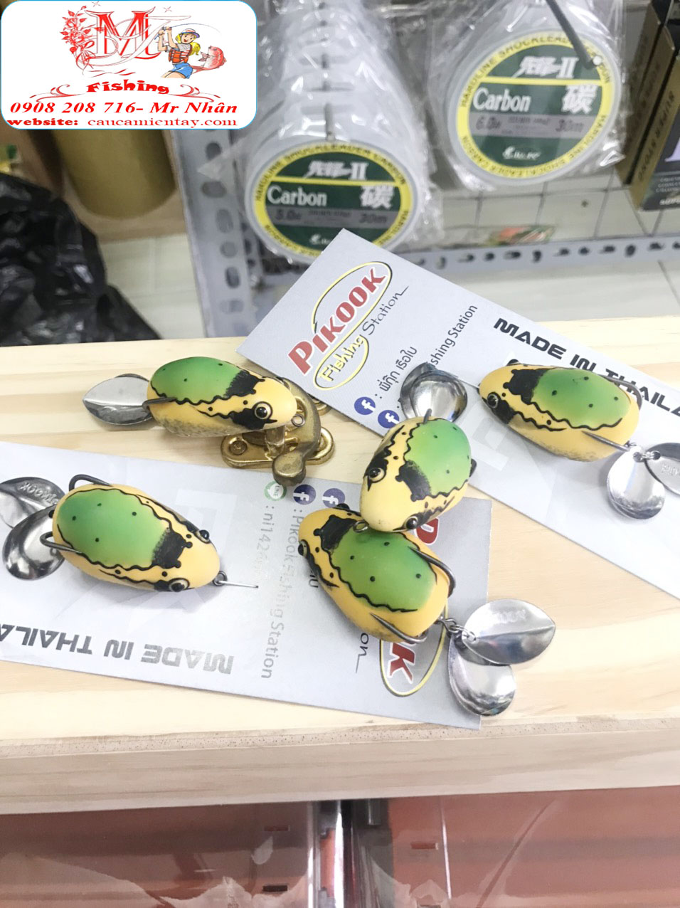 Nháy Hơi Sóc Chuột Câu Cá Lóc