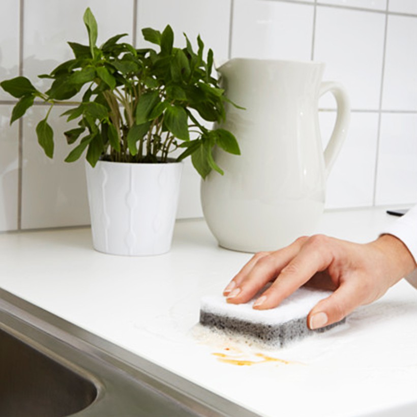 Set 3 miếng rửa chén bát IKEA svampig