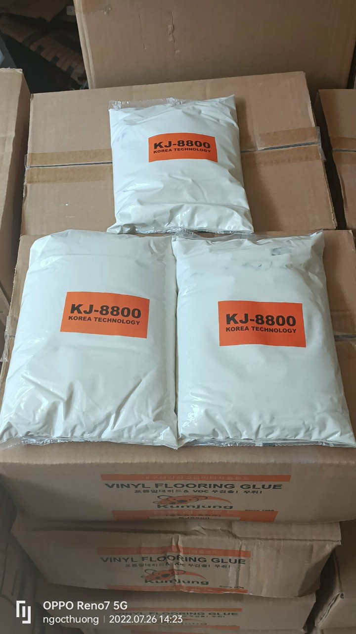 Keo dán sàn nhựa giả gỗ, sàn vinyl