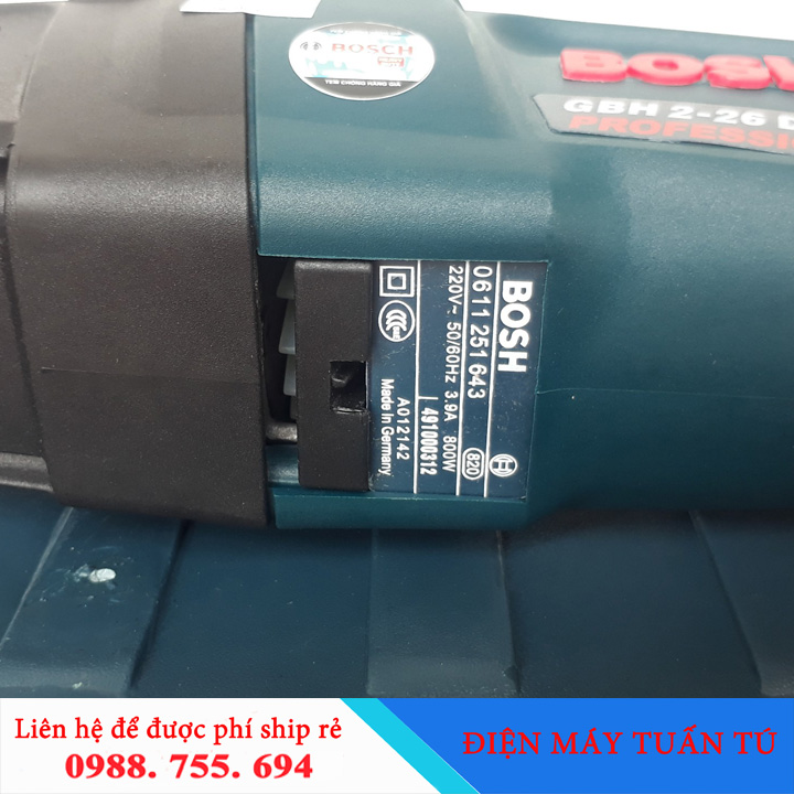 Máy khoan bê tông Bosh của Đức