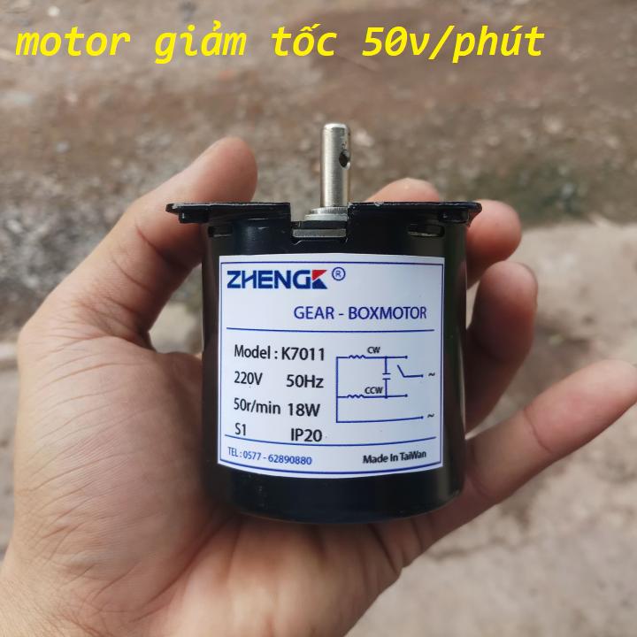 Rotary reducer motor-220v 50rpm reduction motor