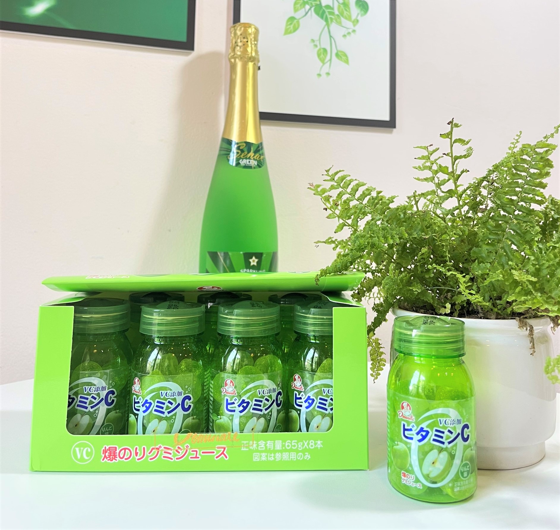 KẸO DẺO VITAMIN C NHÂN TRÁI CÂY