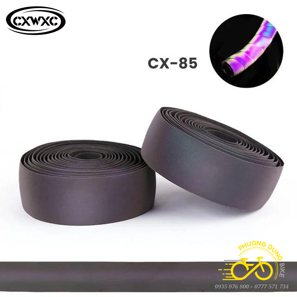 Dây quấn ghi đông xe đạp da pu phản quang cxwxc cx-85