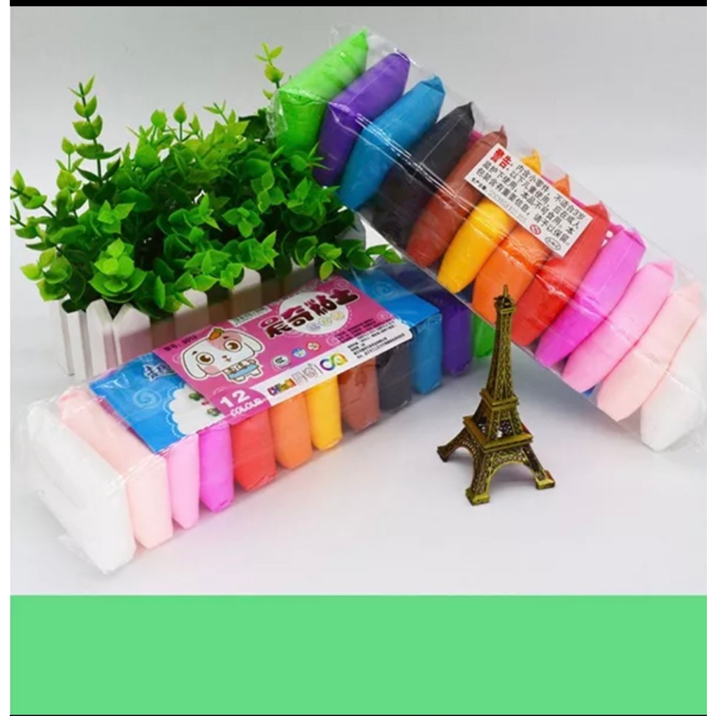 Đất sét tự khô 12 MÀU